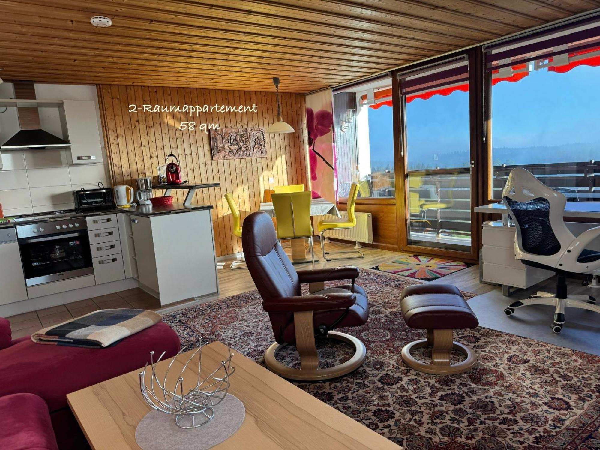 3- 2-1 - Raum - Ferienappartements Dieter Hoffmann Freudenstadt-Kniebis Beim Nationalpark Ngoại thất bức ảnh