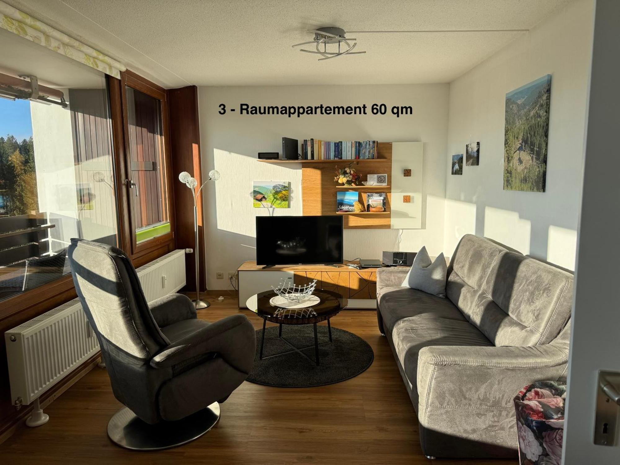 3- 2-1 - Raum - Ferienappartements Dieter Hoffmann Freudenstadt-Kniebis Beim Nationalpark Ngoại thất bức ảnh